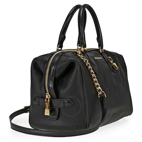 michael kors grayson black|michael kors grayson large satchel.